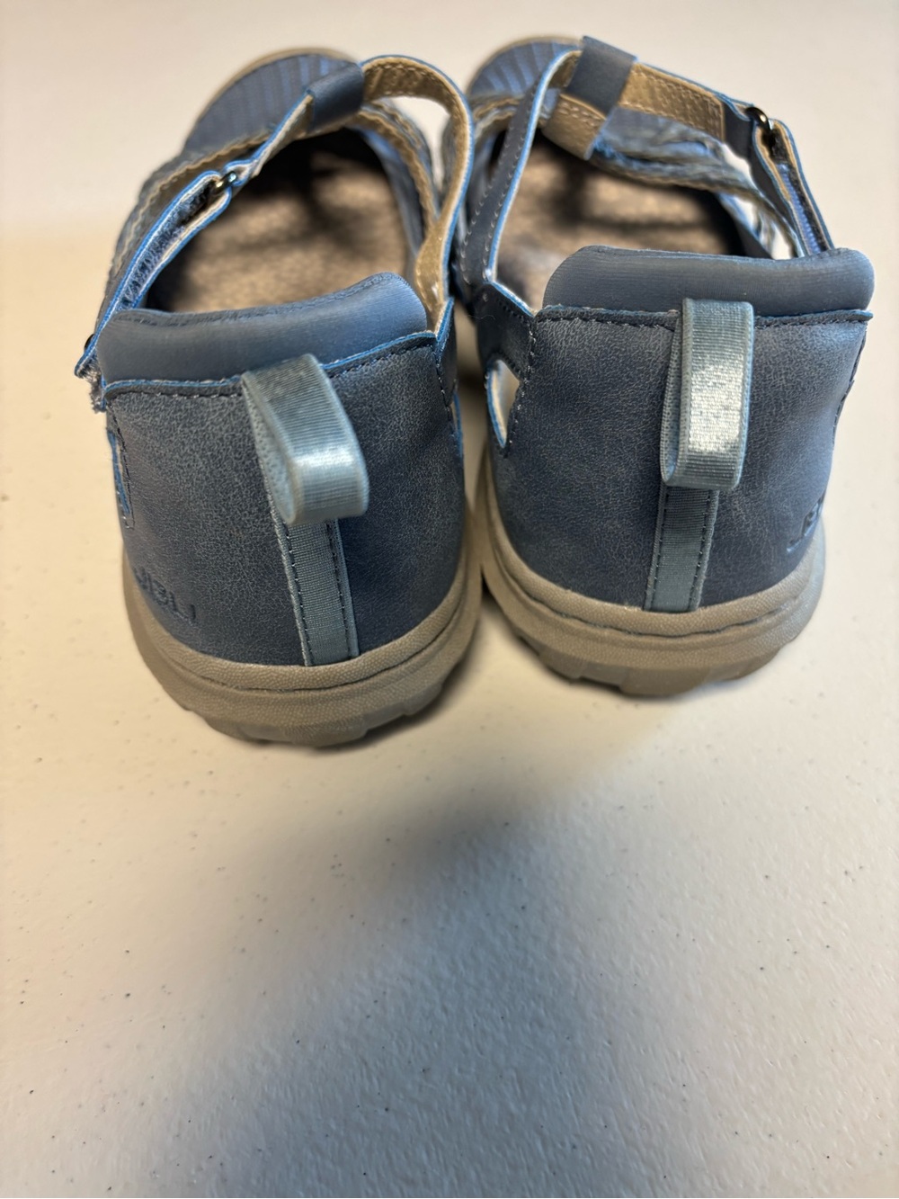 JBU Women's Light Blue Braided Casual Flats - Picture 3 of 5